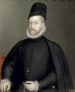 Portrait of Philip II with Rosary (c. 1568) Prado Museum, Madrid 